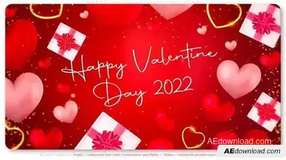 Happy Valentines Day My Dear Openers template preview