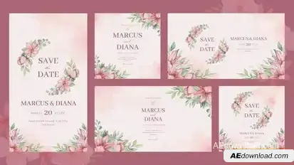 Happy Wedding Invitation Openers template preview