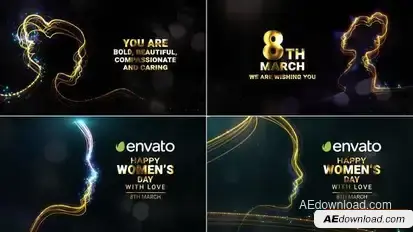 Happy Women's Day Greetings // Mothers Day Openers template preview