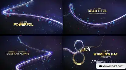 Happy Women’s Day // Happy Women’s Day Greetings Openers template preview