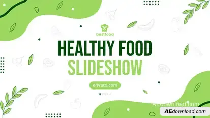 Healthy Food Slideshow Product Promo template preview