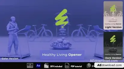 Healthy Living Opener Openers template preview