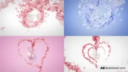 Heart Logo Reveal Bundle Logo Stings template preview