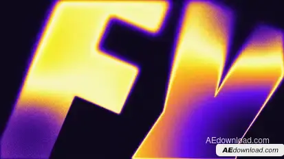 Heatmap Kinetic Logo Reveal Openers template preview