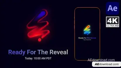 Heatmap Thermal Gradient Logo Reveal Logo Stings template preview