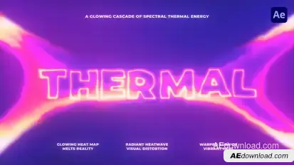 Heatmap Thermal Titles Titles template preview