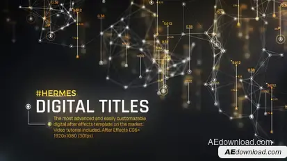 Hermes | Digital Titles Titles template preview