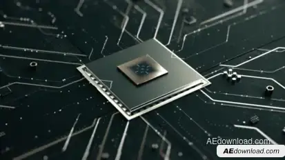 Hi-Tech Chip Digital Logo Logo Stings template preview