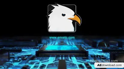 Hi-Tech Energy Logo Logo Stings template preview