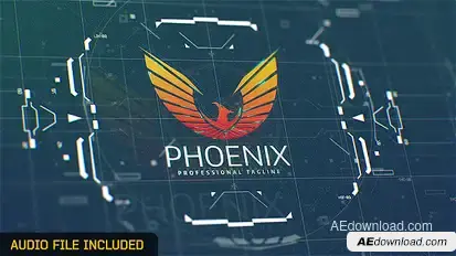 Hi-Tech / HUD Logo Reveal Logo Stings template preview