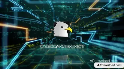 Hi-Tech Logo Reveal | After Effects Template Logo Stings template preview