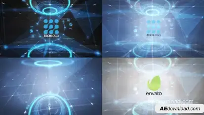 Hi-Tech Logo Reveal Logo Stings template preview