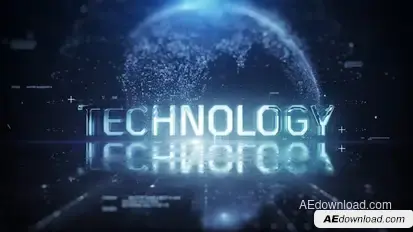 Hi-Tech Titles 2 Video Displays template preview