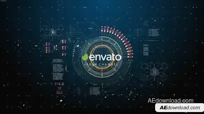 High Tech Logo Reveal Logo Stings template preview