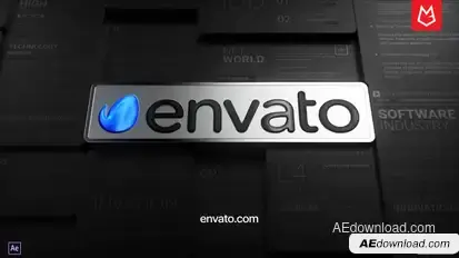 High Tech Logo Reveal 3D Animation Logo Stings template preview