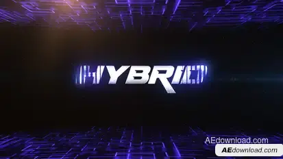 High Tech Logo Reveal Logo Stings template preview
