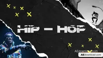 Hip-Hop Intro Openers template preview
