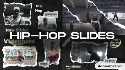 Hip-Hop Slides Openers template preview