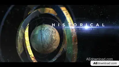 Historical Opener Titles Titles template preview