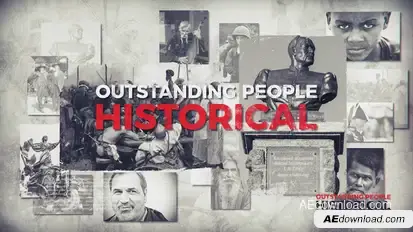 Historical // Outstanding People Openers template preview