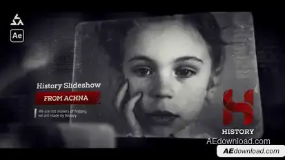 History And Documentary Video Displays template preview