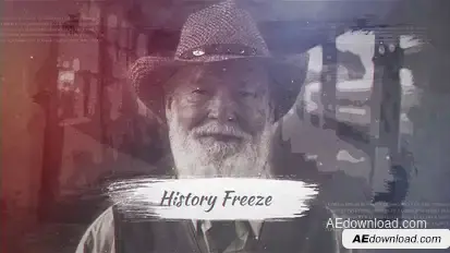 History Freeze Openers template preview
