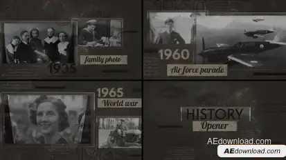 History Opener Openers template preview