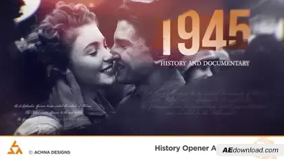 History Opener And Trailer Openers template preview