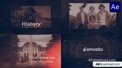 History Opener for After Effects Openers template preview