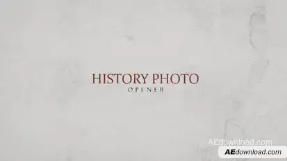 History Photo Opener Openers template preview