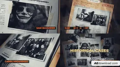 History | Secret Files Openers template preview