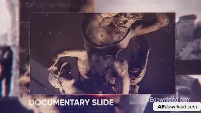 History Slideshow Video Displays template preview