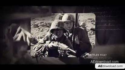 History Slideshow broadcast-packages template preview