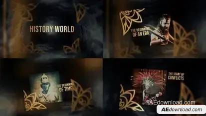 History Time Vintage Opener Openers template preview