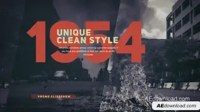 History Timeline Video Displays template preview