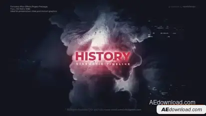 History Timeline Openers template preview