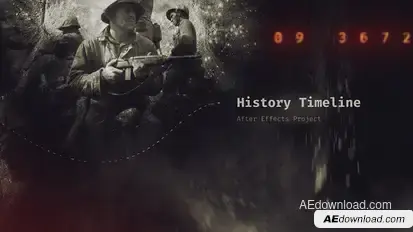 History Timeline III Openers template preview