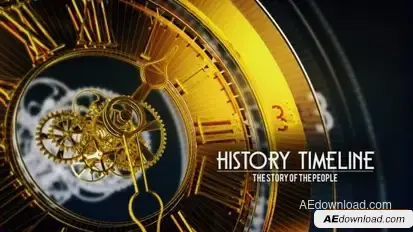 History Timeline Opener Openers template preview