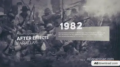 History Timeline Opener Openers template preview