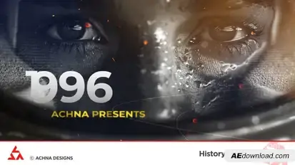 History Trailer And Timeline Video Displays template preview