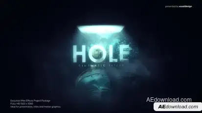 HOLE Cinematic Titles Titles template preview