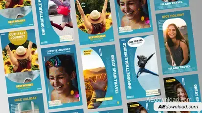 Holiday Life Stories Product Promo template preview