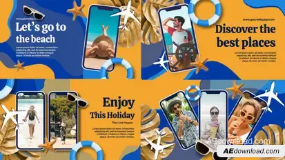 Holiday Time Openers template preview