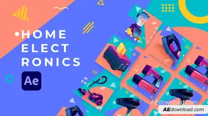 Home Electronics Product Promo | After Effects Product Promo template preview