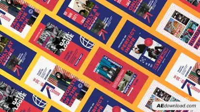 Horribla Flat Media Instagram Reel Product Promo template preview
