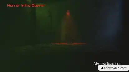 Horror Intro Opener Openers template preview
