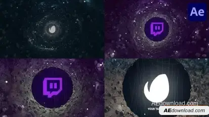 Videohive Horror Logo for After Effects Logo Stings template preview