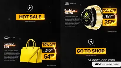 Hot Sale - Black Friday Promo Product Promo template preview
