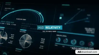 HUD - Relativity Video Displays template preview