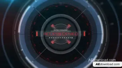 HUD Access Logo Reveal Logo Stings template preview